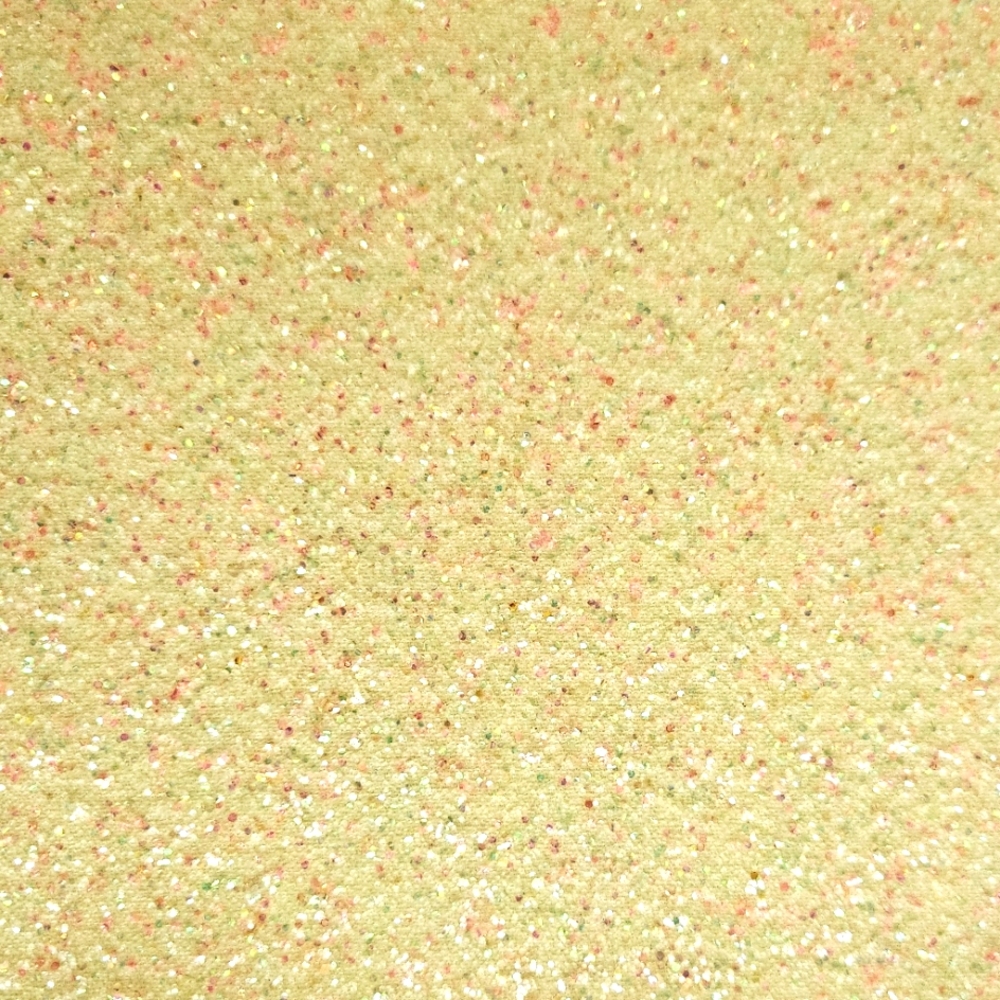 Sparkle Yellow Faux Leather